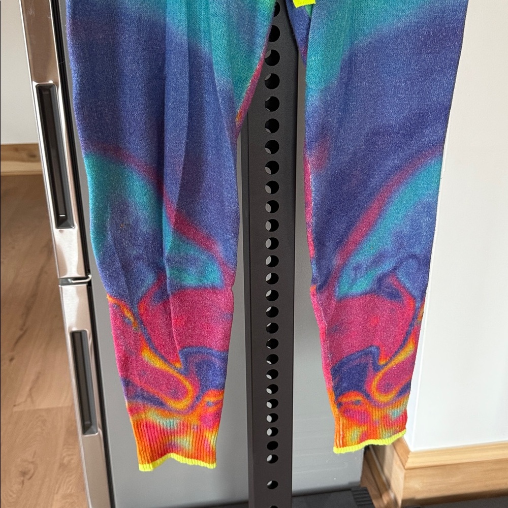 Brodie Cashmere Rainbow Lava Joggers Size M - Picture 5 of 14